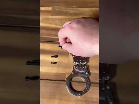 Getting out of double locked cuffs