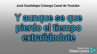 karaoke &quot; Extraño &quot; Pesado