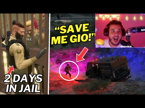 CG Hits Ramee's Prison Transport to Save Him from a Super Long Prison Sentence | Prodigy 2.6 | GTA