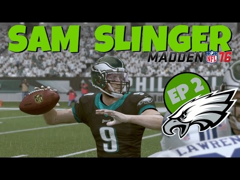 Madden 16 (Xbox One) Sam Slinger (QB) Connected Career Series - EP2 (Week 2 vs Cowboys)