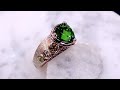 video - 
Mokume Galaxy Kiss Engagement Ring