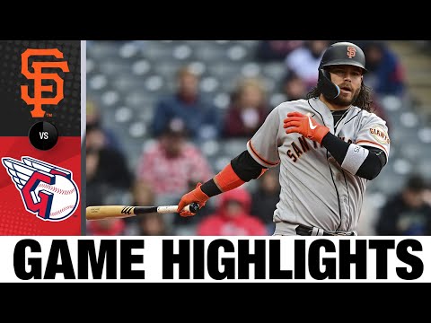 Giants vs. Guardians Game Highlights (4/16/22) | MLB Highlights