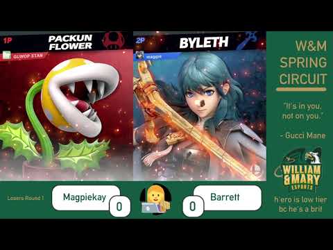 Magpiekay (Palutena, Byleth) VS Barrett (Piranha Plant) [Losers Round 1] 4/9/21