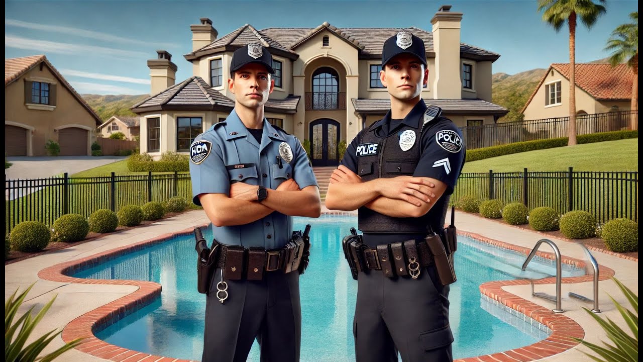 HOA Karen Sends HOA Cops to Fine Me for My Pool—But I’m the Sheriff! EntitledPeople story