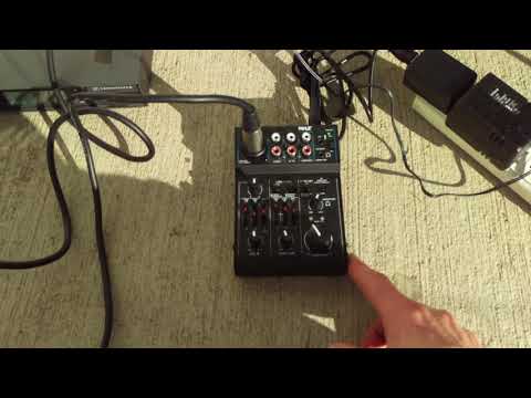 Using silent disco with a mic for voice and music exercise or yoga routines