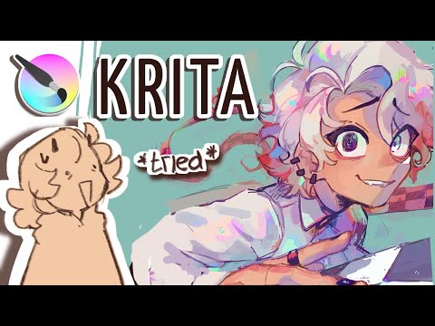 Trying KRITA for the first time