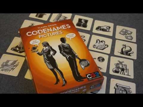 Codenames Pictures - Aufbau, Regeln, Varianten, Fazit - Nachfolger zum Spiel des Jahres 2016