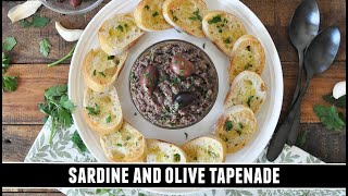 Got Canned Sardines? Make this Delicious Sardine & Olive Tapenade