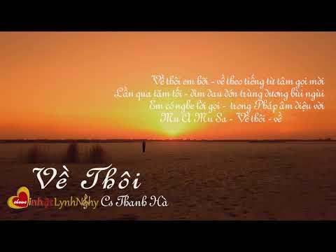 Về thôi Sheet - Thanh Hà