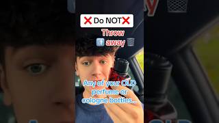 Here’s why you should never throw away old perfume bottles…