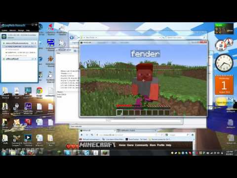 Minecraft: How To Host A Minecraft Server On 1.3.2