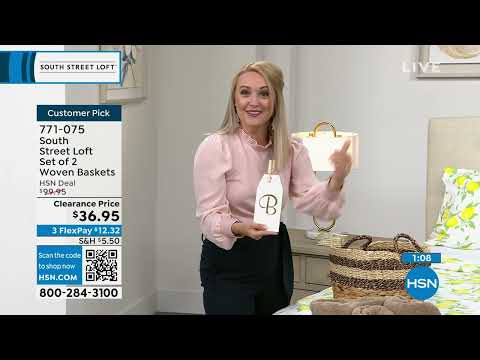 HSN | Bedding Essentials featuring South Street Loft 04.21.2023 - 01 AM