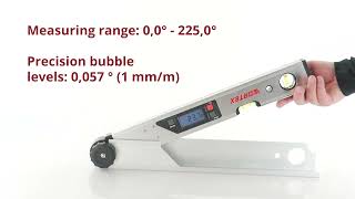 Digital angle finder DAM 4500 WORTEX