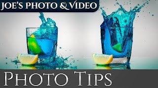 Using Speedlites To Freeze Motion - Water Splash Tutorial - Photography Tips