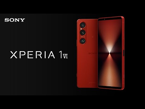 Sony Xperia 1 VI – Stand out with scarlet