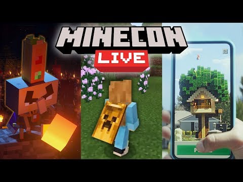 MINECON LIVE - Minecraft Earth, Minecraft Dungeons..
