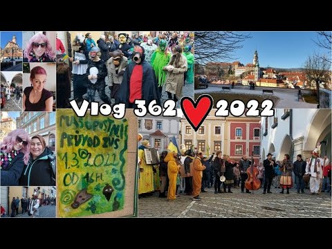 Vlog 362/22 - masopust v Českém Krumlově