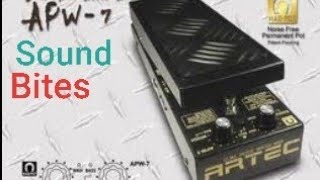 Video thumbnail for Artec APW-7 Which Wah sound demo by Don Bigote Karsonsilyo
