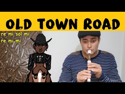 OLD TOWN ROAD (NOTAS FLAUTA DOCE) Flute Dulce - Recorder