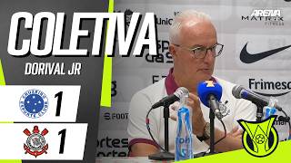 COLETIVA DORIVAL JR | AO VIVO | Cruzeiro x Corinthians - Brasileirão 2026