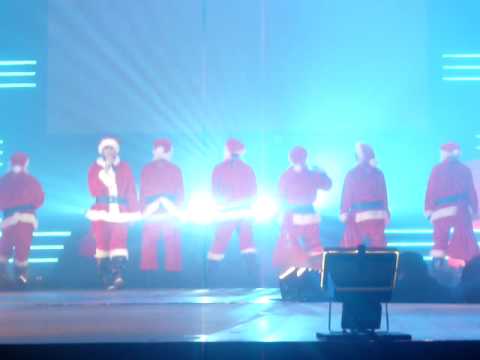[fancam]081227 Super Junior-M Show Hong Kong "All I want for Christmas is You"