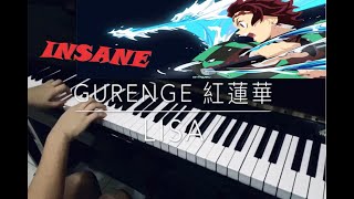 Gurenge 紅蓮華 - LiSA (Kimetsu no Yaiba OP) ~piano cover by Jos