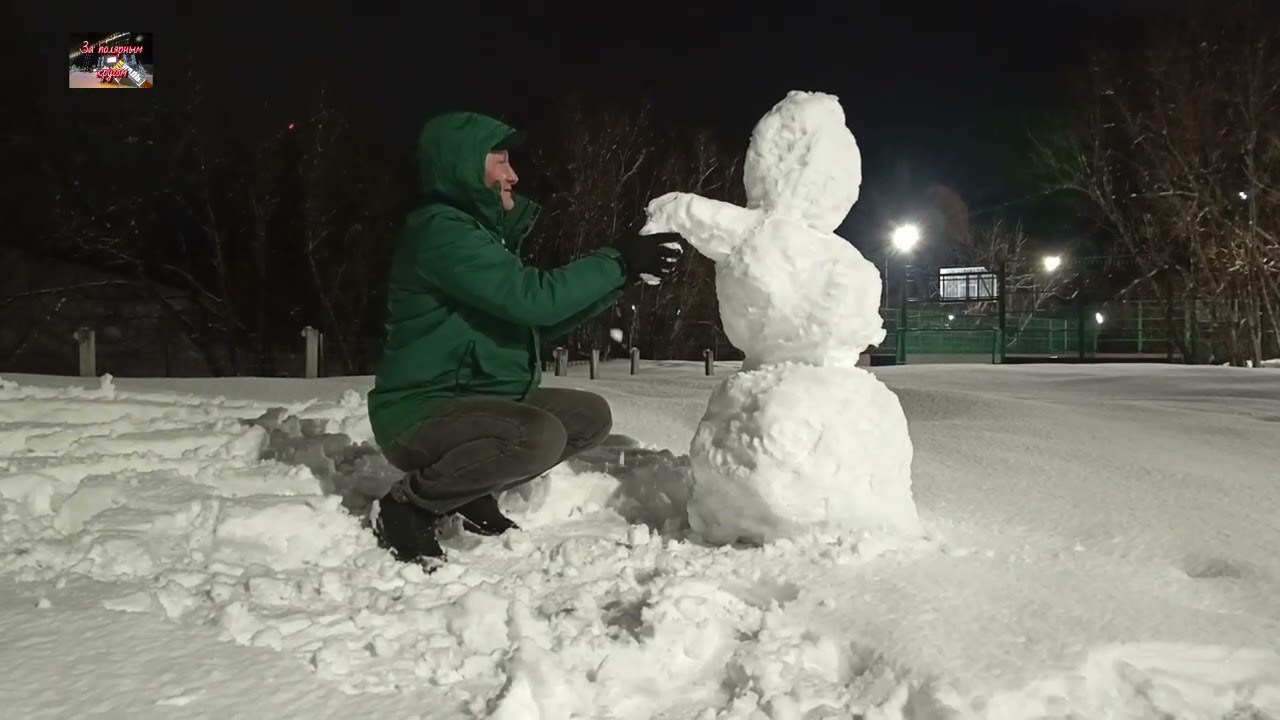 Воркута. 02.04.26. Снеговичок