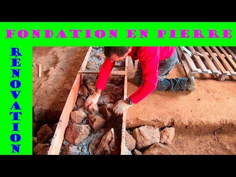 5g. RENOVATION! Réaliser une fondation en pierre!
