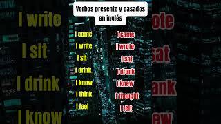 Vernos y palabras en inglés que necesitas aprender #aprendeinglés  #ingles  #english  #parati