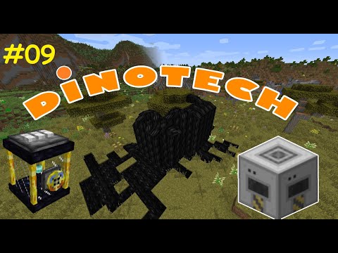 [DINOTECH] #9 TĚŽBA ROPY A VÝROBA BENZÍNU !!  Minecraft Let's Play (1080p)