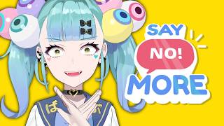 ノー！を言える人間になります Say No! More│ばぶかす