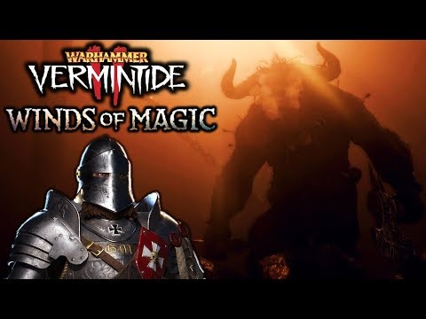 Minotaurs and Beastmen are BRUTAL - Vermintide 2 Winds of Magic DLC Gameplay