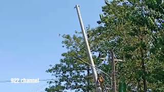 Download lagu Hebat!!!  Langkah Mudah Mendirikan Tiang Listrik Beton mp3