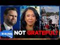 JD Vance: Dems DON'T show enough GRATITUTE for America — ABSURD! Lindsey Granger | RISING