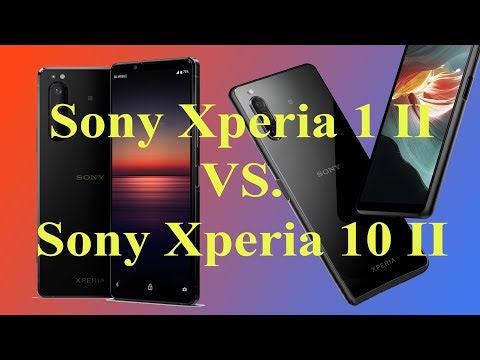 Sony Xperia 1 II vs Xperia 10 II Test, alle Unterschiede, Details und Infos