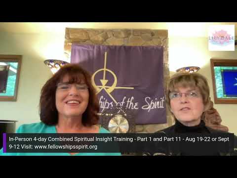 Angie Hewett Abt and Elaine Thomas discuss Fellowship of the Spirit's Spiritual Insight Training.