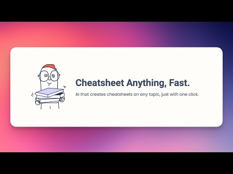 Create A Cute Derivative Classification Cheatsheet