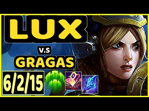 CORE JJ (LUX) vs GRAGAS - 6/2/15 KDA BOTTOM SUPPORT GAMEPLAY - NA Ranked GRANDMASTER
