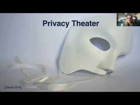 Compreendendo os riscos do teatro de privacidade com privacidade diferencial