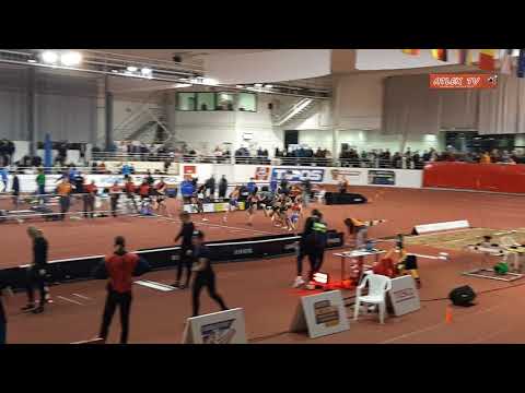 Elan meetin 2020 - 60m woman, A FINALE - Milana Tirnanić, Tamara Vuletić