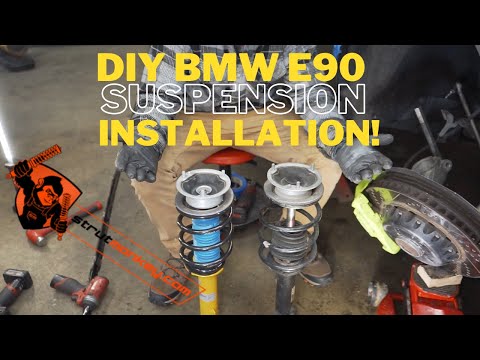 BMW E90 Suspension Install - StrutMonkey