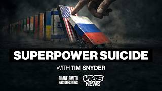 Historian Timothy Snyder argues U.S. abandoning military and institutional advantages while Russia self-destructs in Ukraine