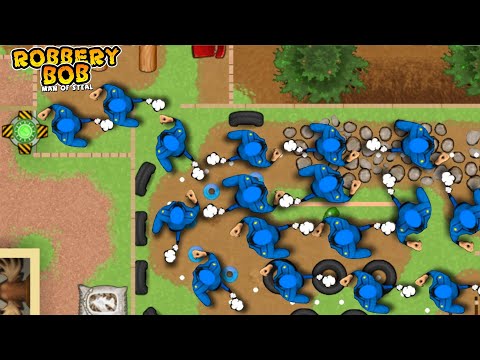 Robbery Bob : Summer Camp | Push Of Skinny Cop - Use Skinny Cop Costume Perfect Part 270