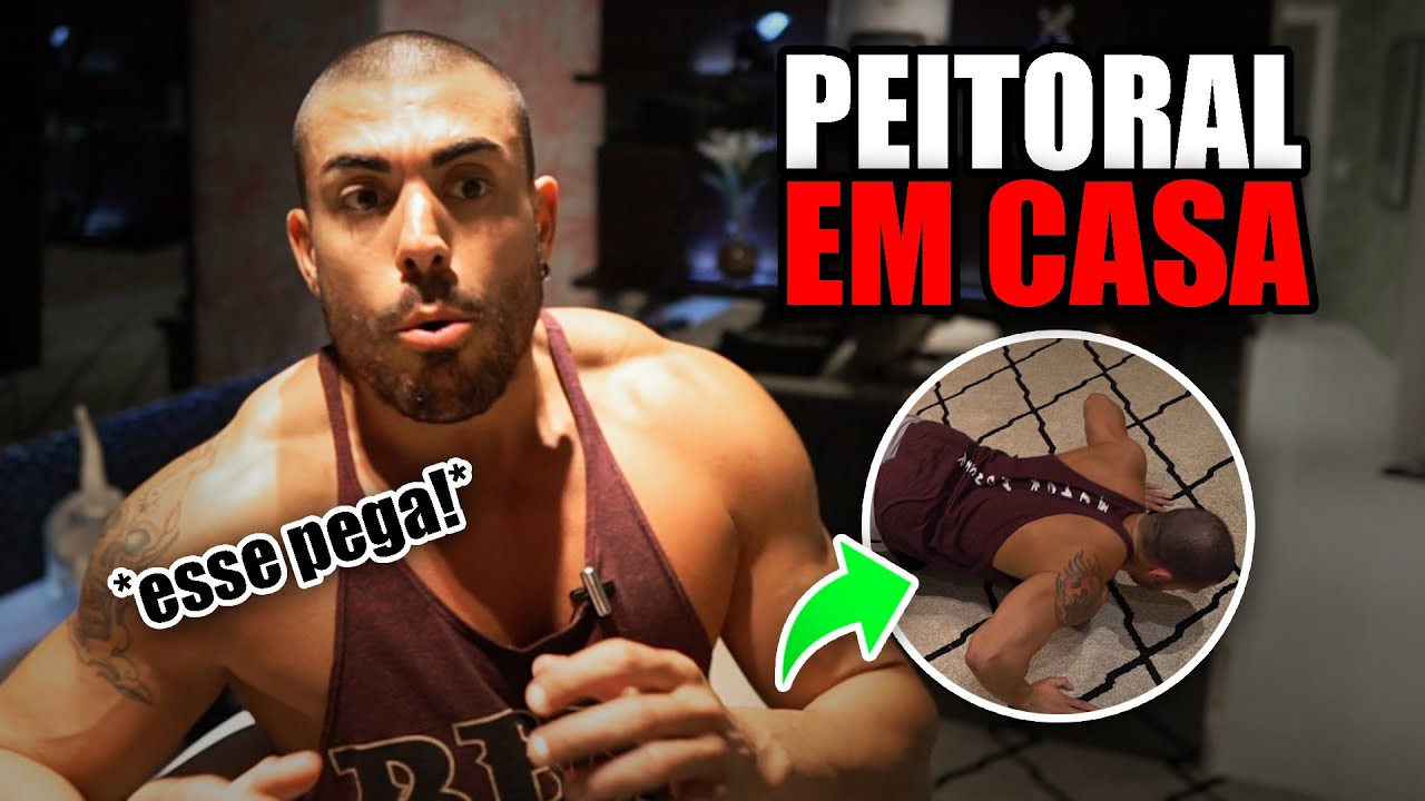 Treino de peito em casa *completo*