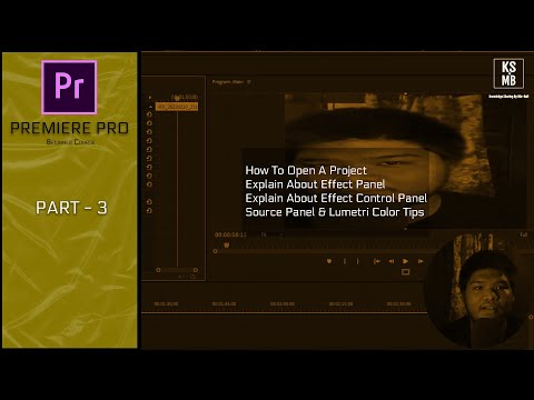 Free Adobe Premiere Pro  Essentials Tutorial Course For Beginner | Video Editing Basics | Part - 3