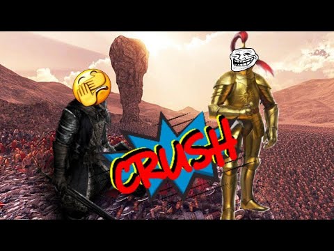 Ultimate Epic Battle Simulator - HEAVY KNIGHT 10000 vs GOLDEN KNIGHT 10000!!!!!!!!!!!