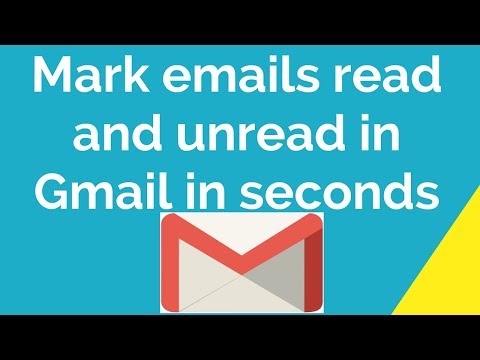 How to mark emails read and unread in Gmail ?