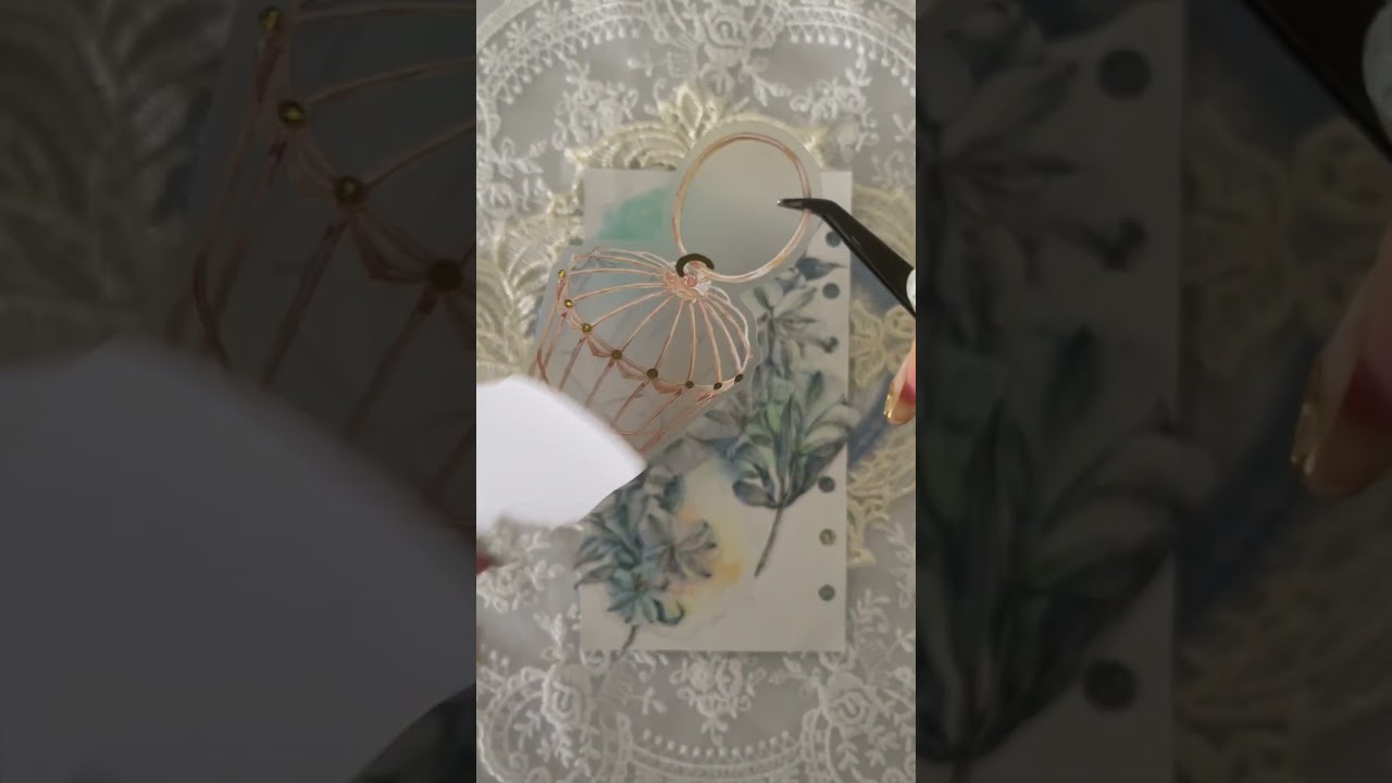 ASMR❁幼い天使のコラージュ #journaling #collage