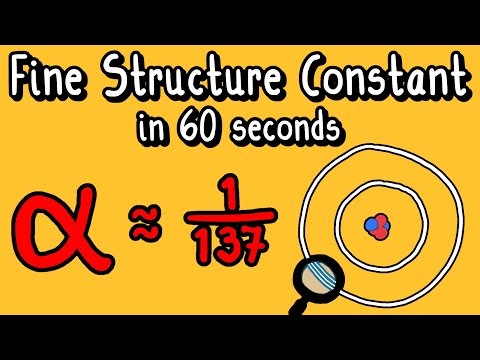 Fine Structure Constant Explained in 60 Seconds (Part 1) #shorts by Parth G