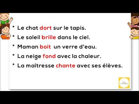 Le verbe à l'infinitif CE1 et CP